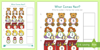 rote counting activities for preschool early childhood
