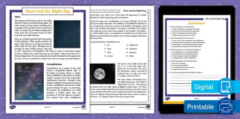 Astronomy Reading Passages | twinkl.com