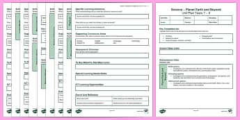 science planning and assessment science teaching resources years 7 8 p