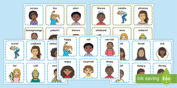 Emotions - Te Reo Māori Resources - Years 3 - 4 - NZ