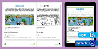 Spanish Worksheets for Kids | twinkl.com