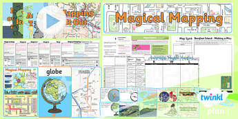 TP G 089 PlanIt Geography Y2 Magical Mapping Unit Pack 
