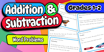 Word Problems 1st Grade • Twinkl.com