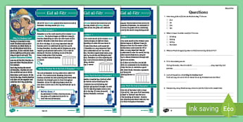 Religious Festivals - KS2 Reading Comprehension - Page 2