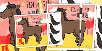 Pin The Tail On The Corgi - Jubilee Party Games - Twinkl