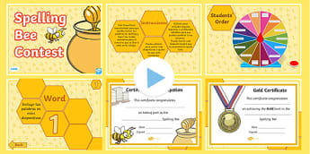 PowerPoint: Spelling Bee Contest