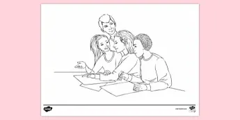 Direct Work Colouring In Group Art Projects | twinkl.ca