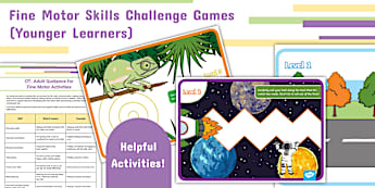 OT: Fine Motor Skills Games for Young Learners | Twinkl