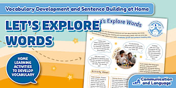 Developing Vocabulary and Sentence Building | EYFS | Twinkl