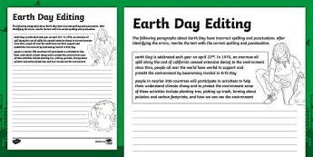 Editing Worksheets | twinkl.com