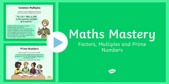 Mathematics Factors | twinkl.co.uk