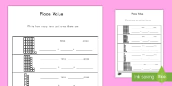 k nbt a 1 worksheets common core math twinkl usa