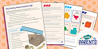 SEND Maths Support: Toy Factory Measurement Craft (Year 6 Level)