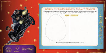 Harry Potter Drawing Ideas: Design Your own Dragon Activity