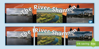 The River Shannon Photo Display Banner