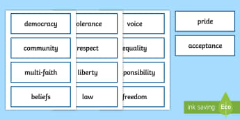 British Values Worksheets | KS2 Primary Resources - Twinkl