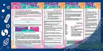 Your Child's Learning in Reception - Communication and Lang
