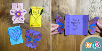 Watersay 48 Set Religious Mother's Day Craft Kit DIY Christian Cross Crafts Sticker Make Your Own Jesus Ornament For Sunday School Vbs Class Art Project Home Party Activity (Mother's Day, Romantic