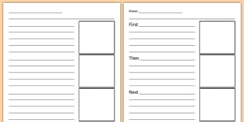 Wide-Lined Report Template – Non-Chronological Reports