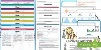 EYFS Water Bumper Planning Pack - early years planning, adult led, carpet time, reception, Nursery, continuous provision, enhancements