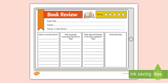 How to Write a Book Review - for Kids