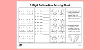 Primary Maths Subtraction - KS2 Maths Resources - Twinkl