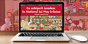 Cu ochișorii iscodesc în Atelierul lui Moș Crăciun – Joc