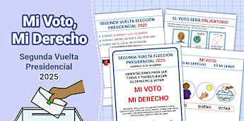 Guía | Mi Voto | Mi Derecho | Segunda Vuelta Presidencial