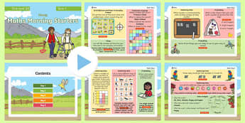 First Level Maths Morning Starters - CfE Collections