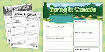 Spring Fact File Template Spring Templates | twinkl.co.uk