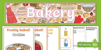 Bakery Role Play Pack - Primary Resources - Twinkl
