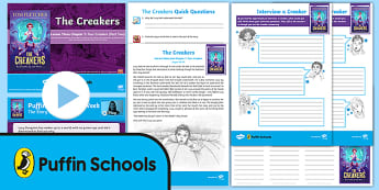 Daily Reading: The Creakers - Chapter 7 (Part Two) Activity Pack Ages 7-11