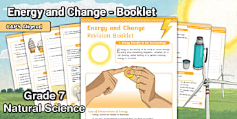 Sources of Energy Energy and Change Natural Science Grade 7