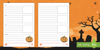Halloween Writing Templates | twinkl.com.au