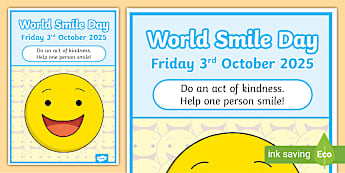 World Smile Day Poster