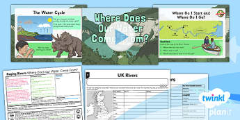 PlanIt UKS2 Geography Raging Rivers Primary Resources - UKS2