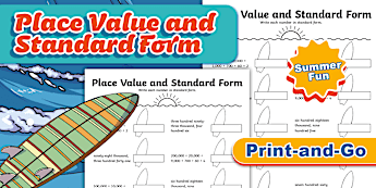 Standard Form Mathematics • Twinkl.com