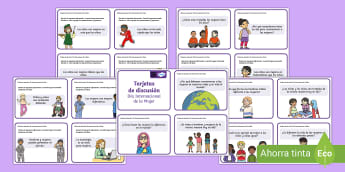 Material educativo sobre el Día Internacional de la Mujer