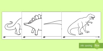 Dinosaur Colouring Pages