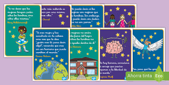 Pósters: Día de la Mujer frases