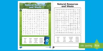 Environmental Science Word Search • Twinkl.com.au