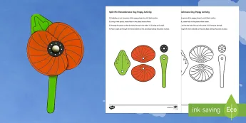 Remembrance Day Poppy Crafts | twinkl.com.au
