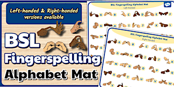 British Sign Language Charts | twinkl.com.au