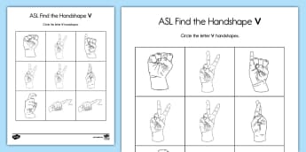 Letter/Sign Recognition | American Sign Language Resources