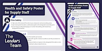 Health and Safety Posters | twinkl.co.uk