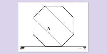 Octagon Display Shapes | twinkl.co.uk