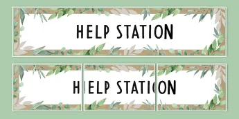 Botanical-Themed Classroom Displays | twinkl.co.uk