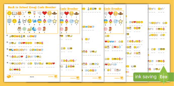 Emoji Activity Sheets | twinkl.com.au