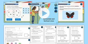 Year 3 Horizontal and Vertical Lines - New Maths Curriculum