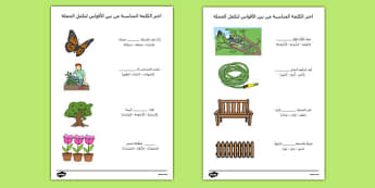 ورقة عمل لتعليم كتابة الجملة - اللغة العربية - الكتابة
